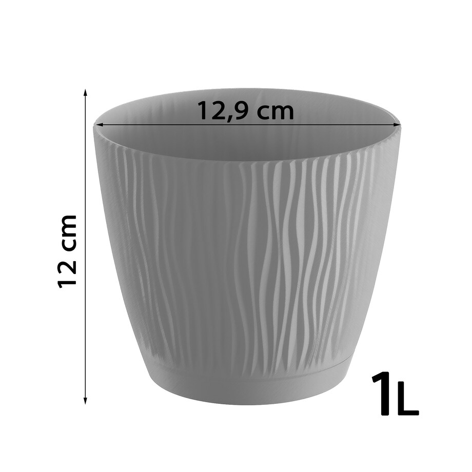 Doniczka Okrągła Z Podstawką Osłonka Domowa Ogród