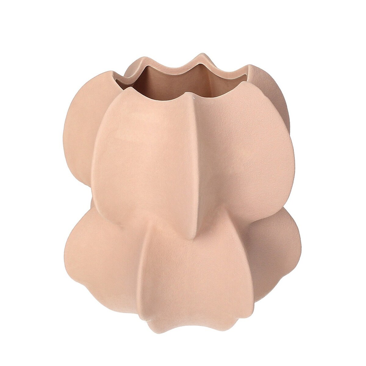 Wazon kamionkowy Petal Pink I 20x21 cm, 20x20x21 cm