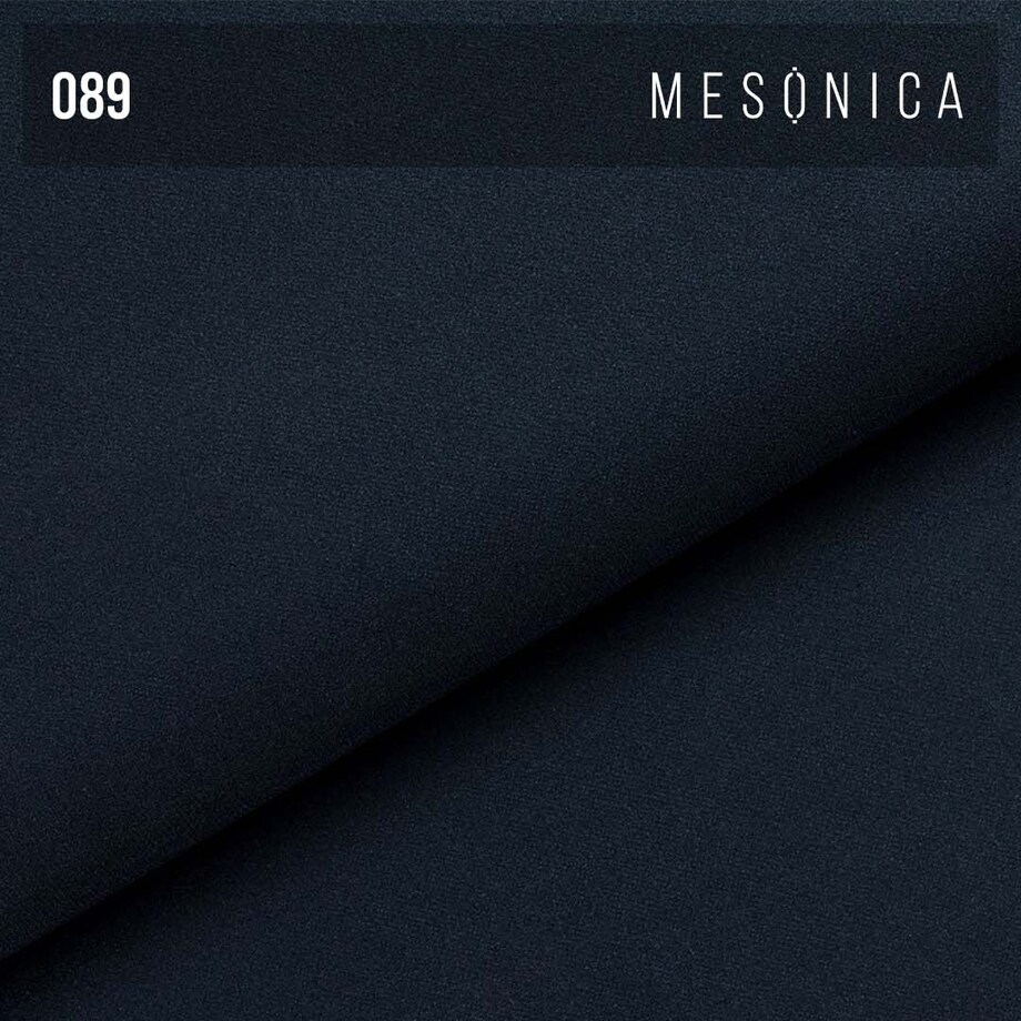 Sofa narożna Brito granatowa z funkcją relaksu