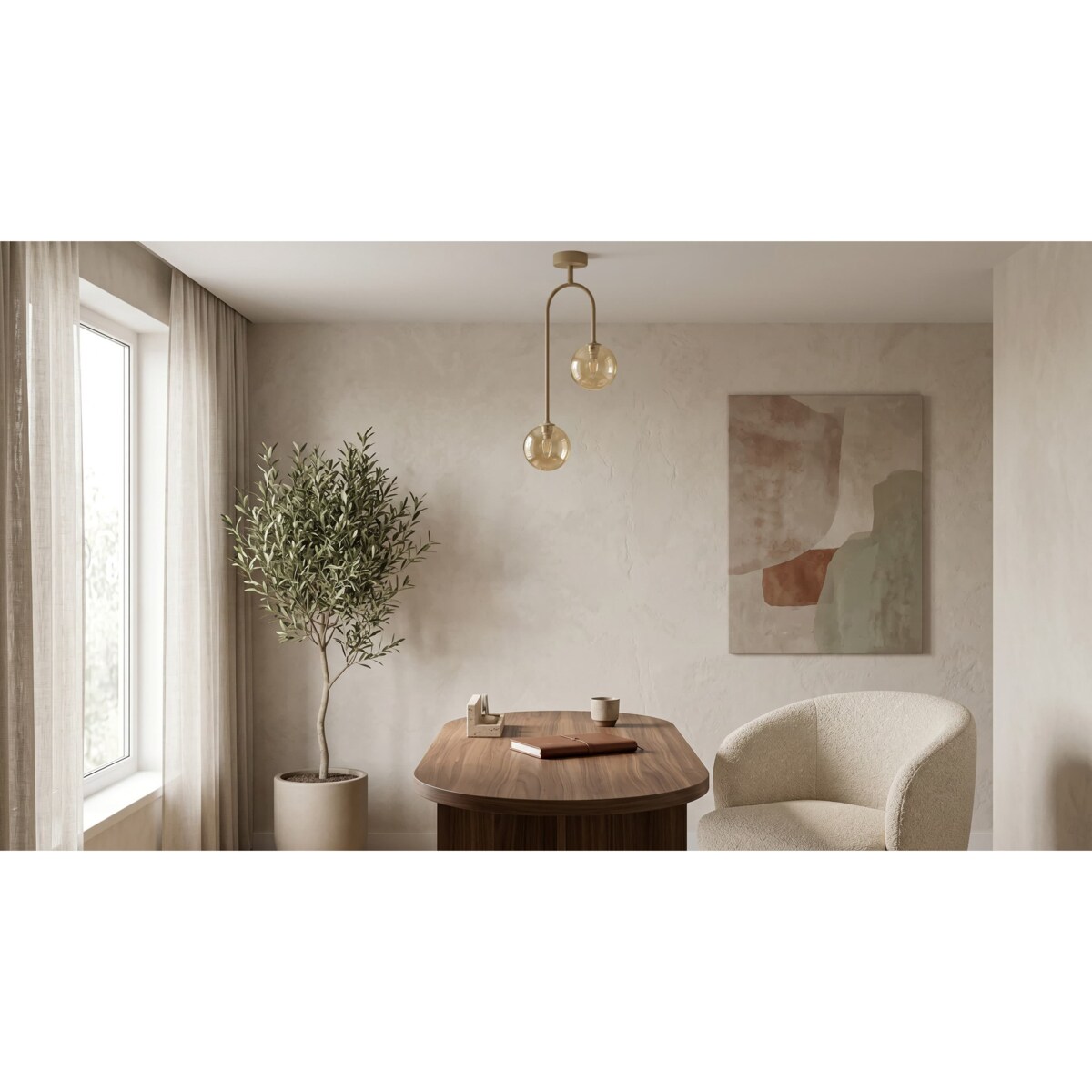 Lampa sufitowa K-5995 z serii SPARK