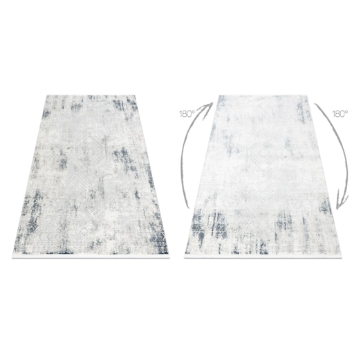 Dywan DUKE 51558 krem / niebieski - 140x190 cm