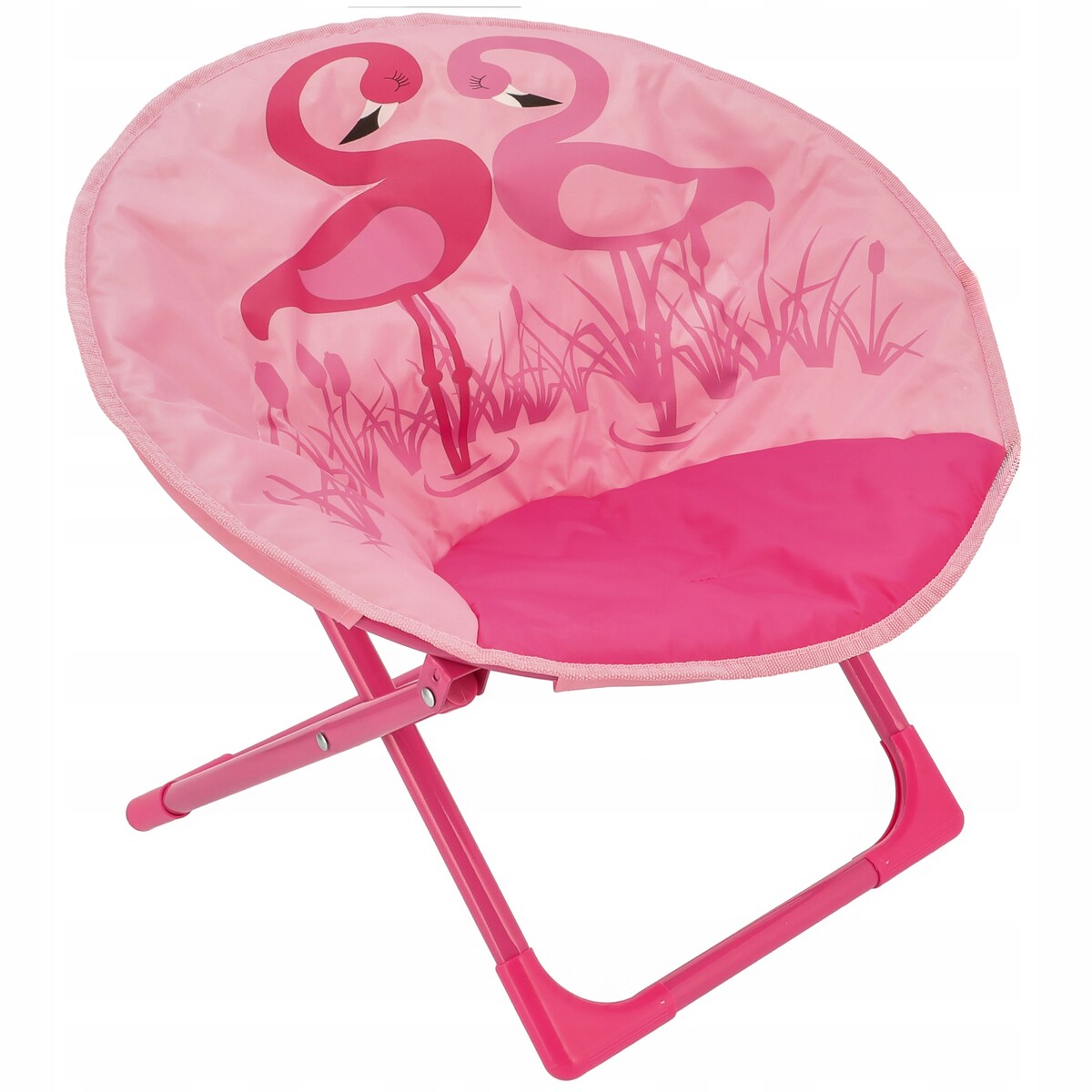 Krzesło ogrodowe dla dzieci JUMI piknikowe różowe