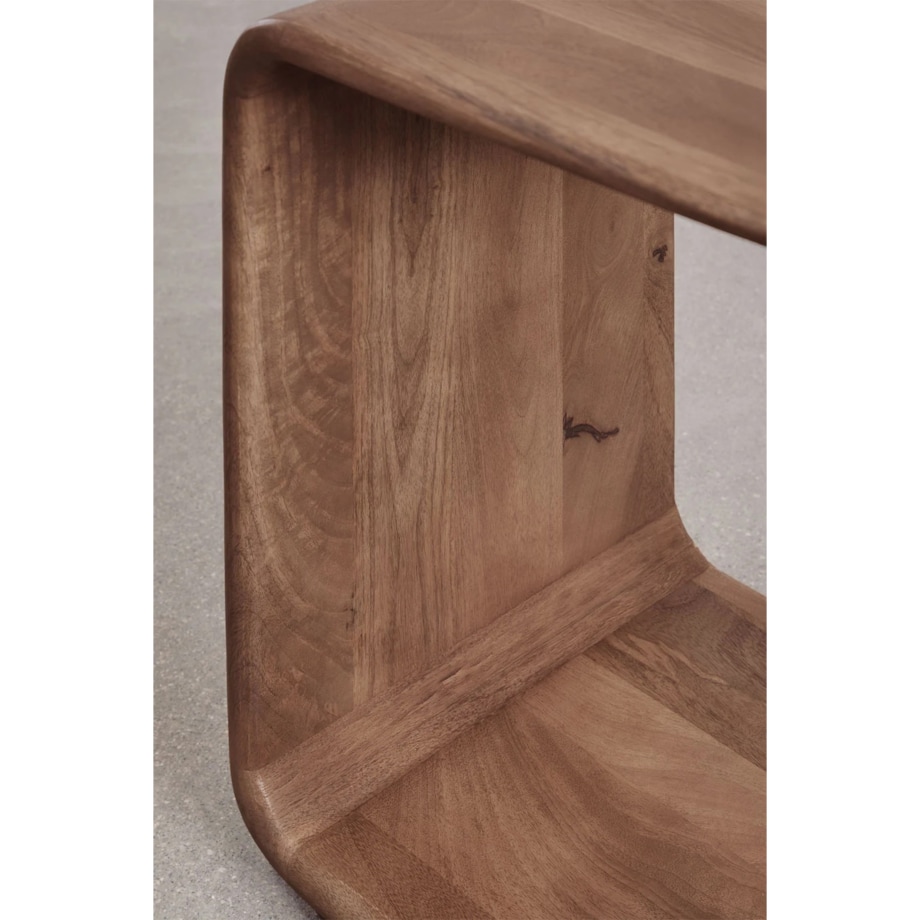 Stolik pomocniczy z drewna mango, 35x40 cm Tinsley, brązowy