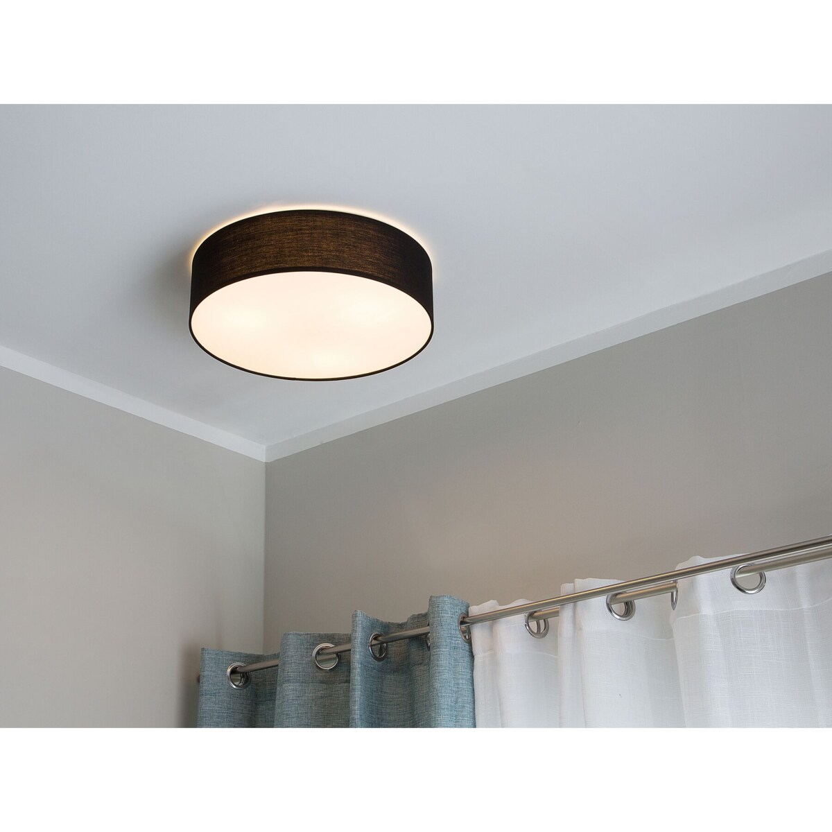 Lampa sufitowa czarna RENA