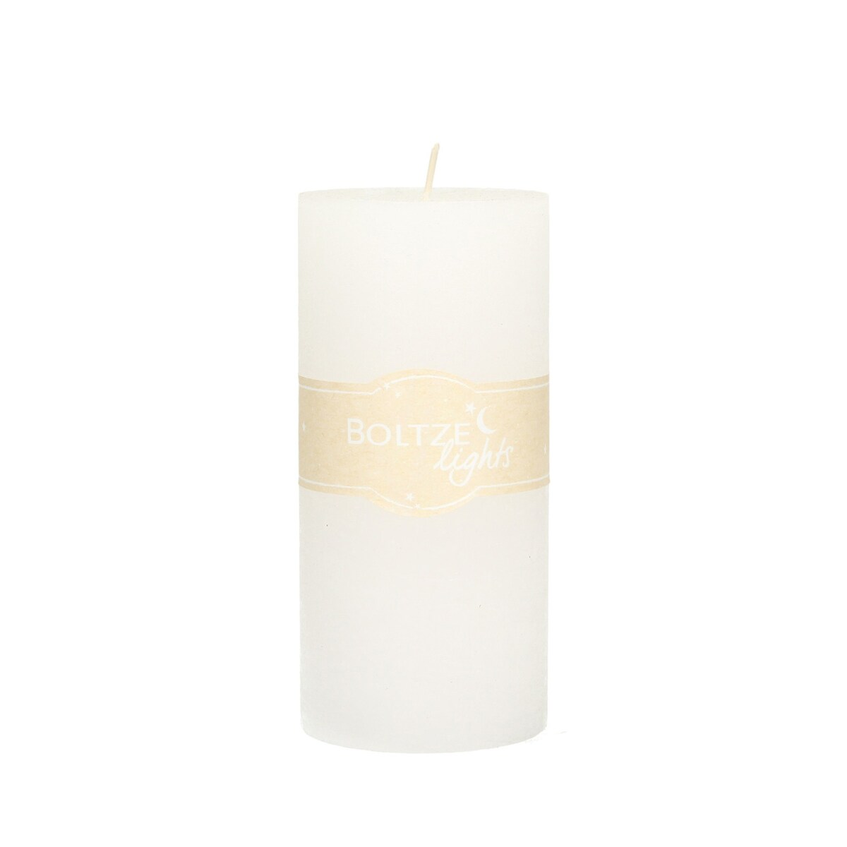 Świeca Lea 15cm white, 7 x 15 cm