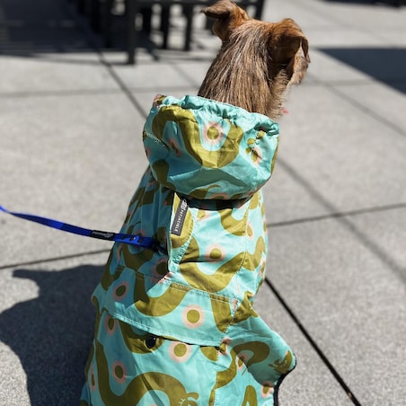 Płaszcz przeciwdeszczowy dla psa Piesss - Rozmiar: XS