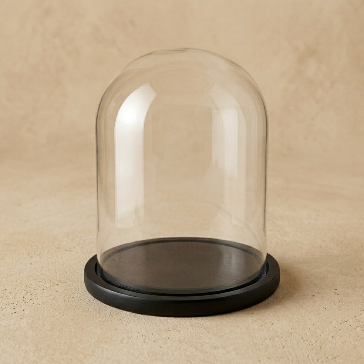 Kopuła dekoracyjna ze szklanym kloszem AURA, 30 cm