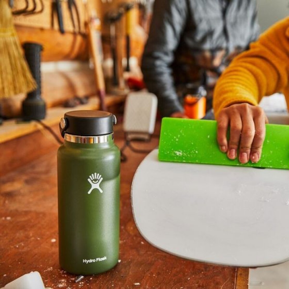 Butelka termiczna Indigo Wide Mouth Flex Cap Hydro Flask