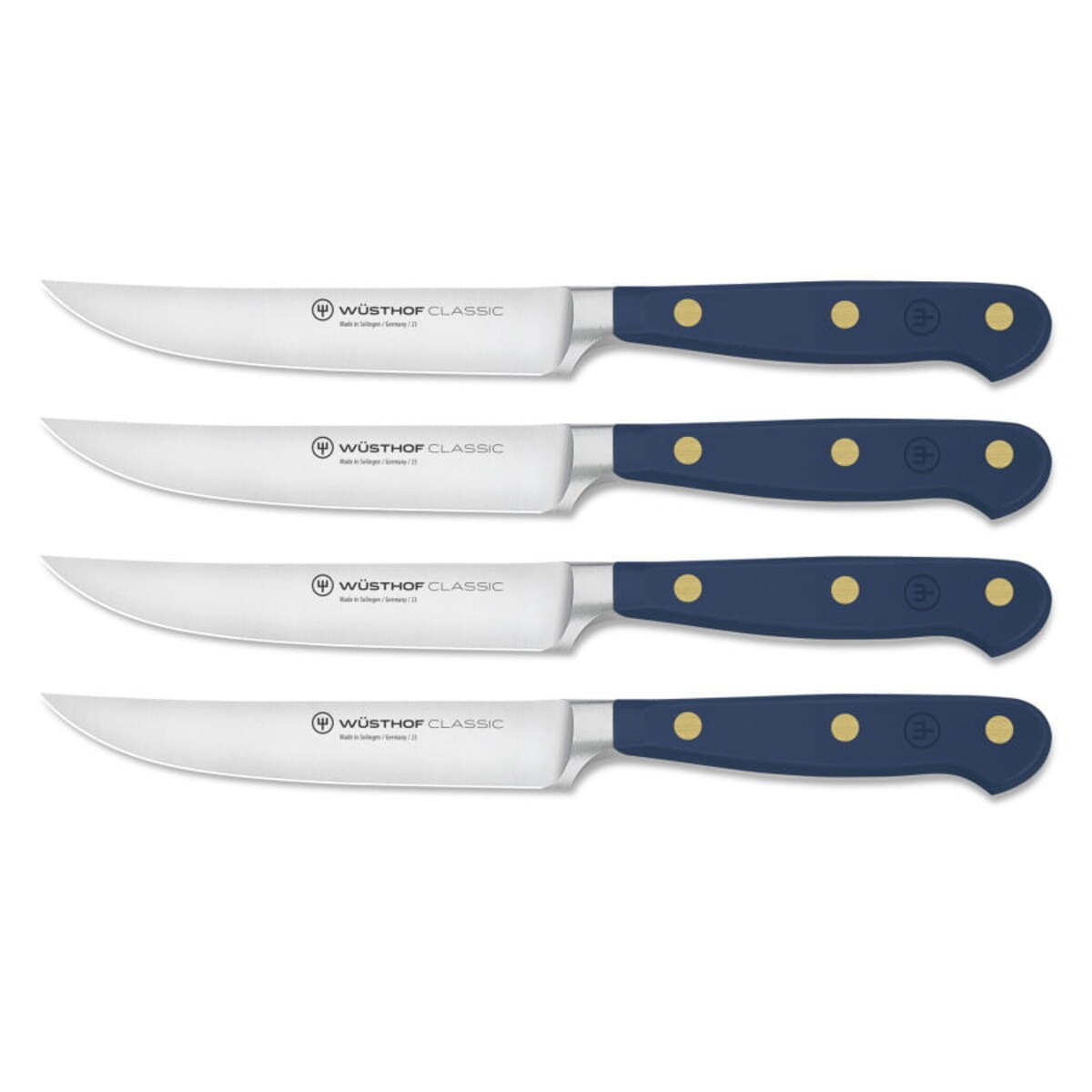 Wusthof CLASSIC COLOUR Zestaw noży stekowych niebieski BLUE