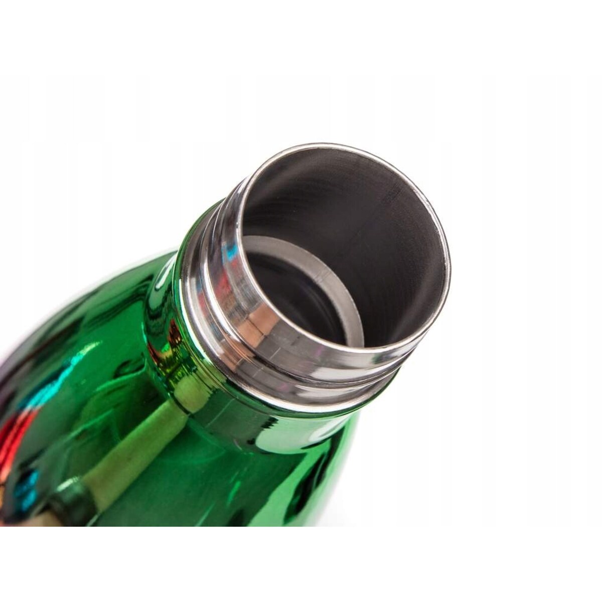 BUTELKA PODRÓŻNA TERMICZNA termos 500 ml TĘCZOWA na napoje kawę prezent