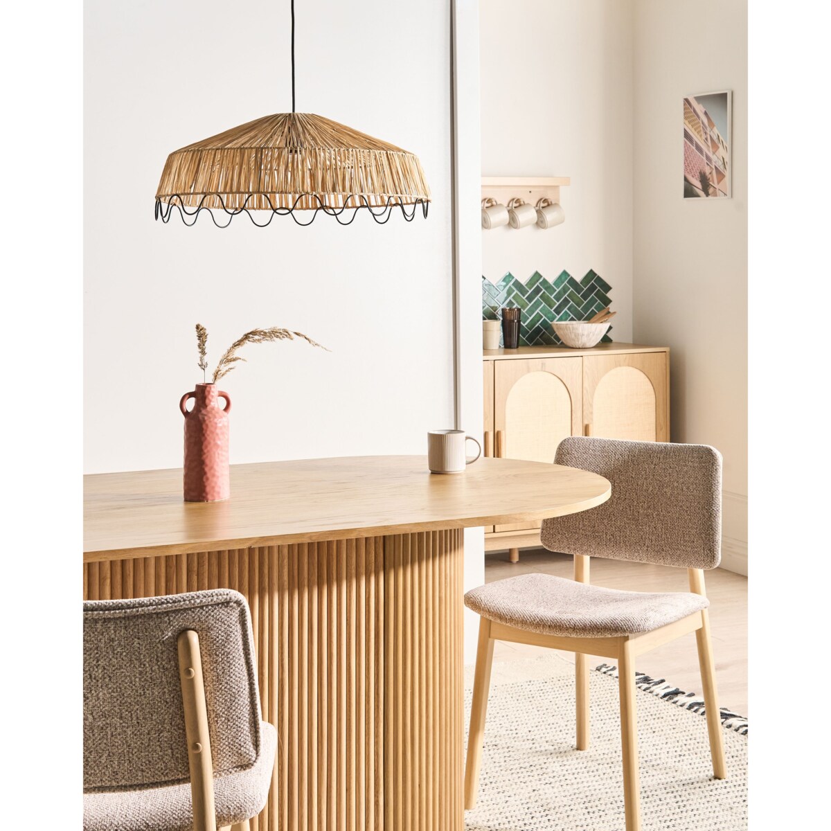 Lampa wisząca ARENAL Plecionka Naturalny