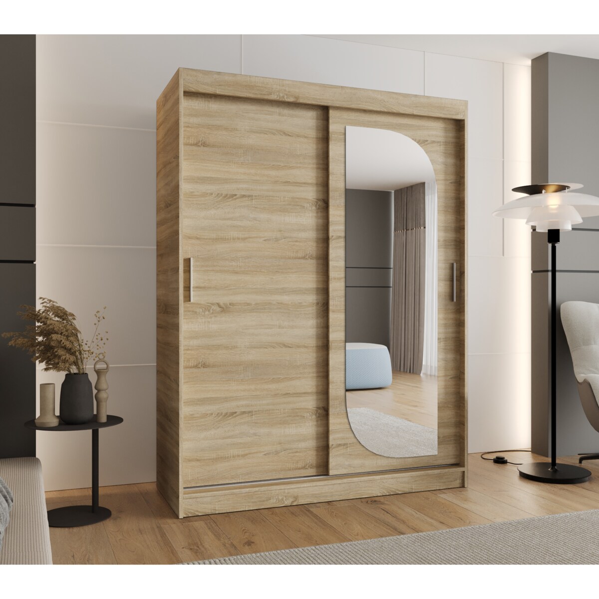 Szafa przesuwna LUCY 150 sonoma