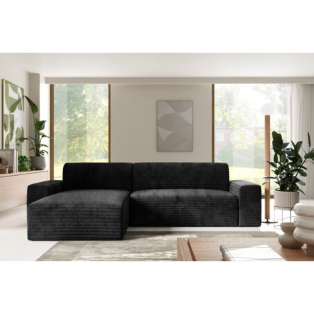 Narożnik COCO L z funkcją spania Kolor: TILIA 100