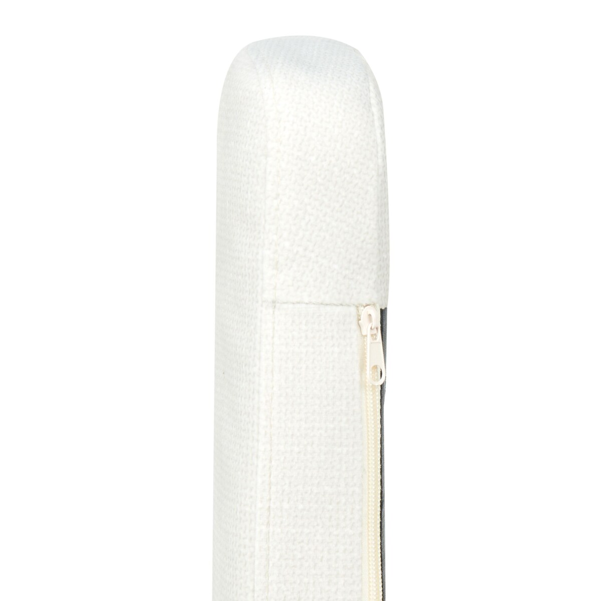 Krzesło do jadalni welurowe białe YORKVILLE II