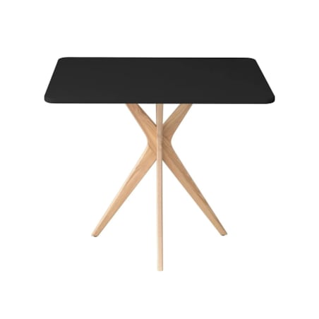 Stół CUTTI 55x80 czarny/jesion