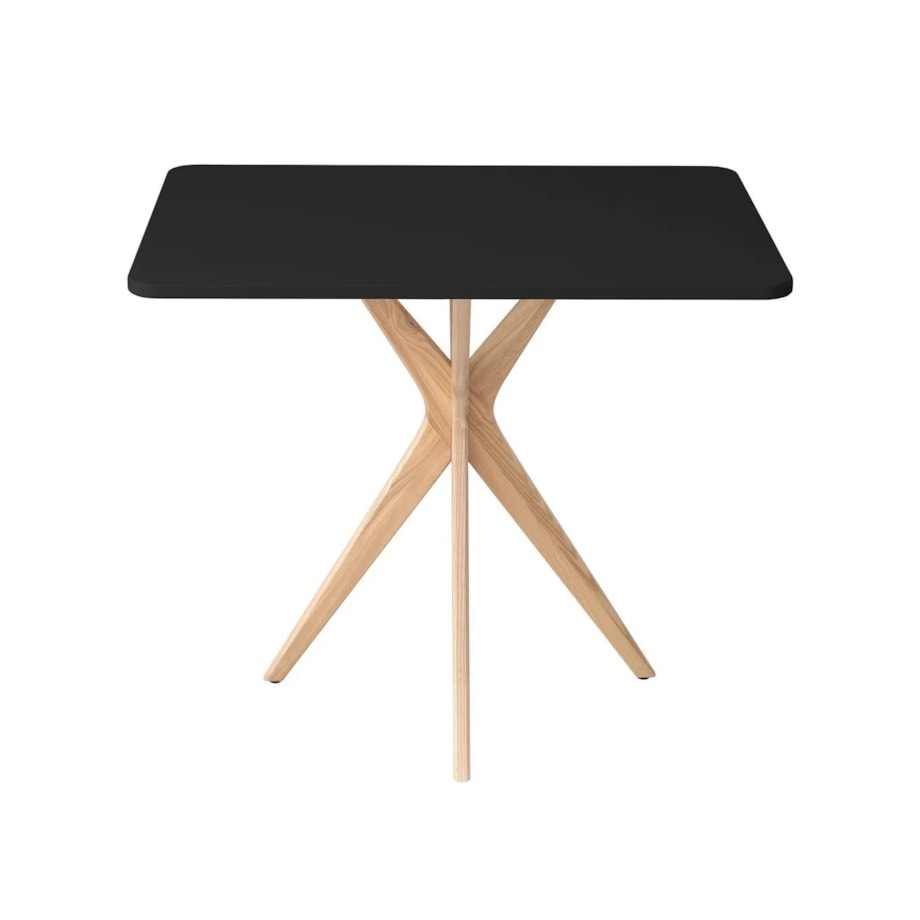 Stół CUTTI 55x80 czarny/jesion