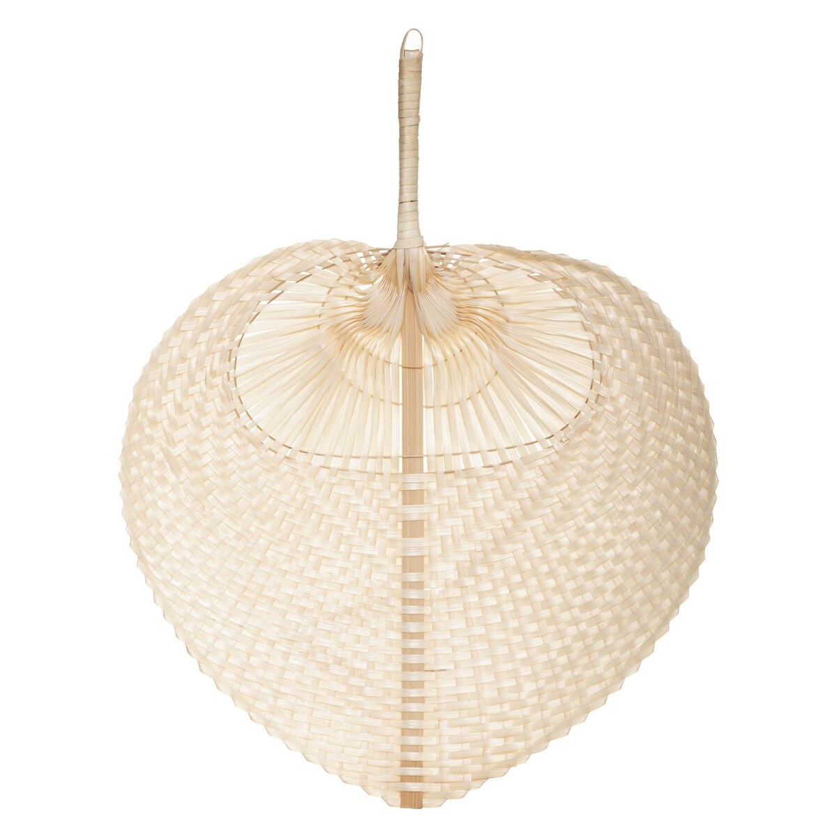 Dekoracja ścienna FOLK, wachlarz z bambusa