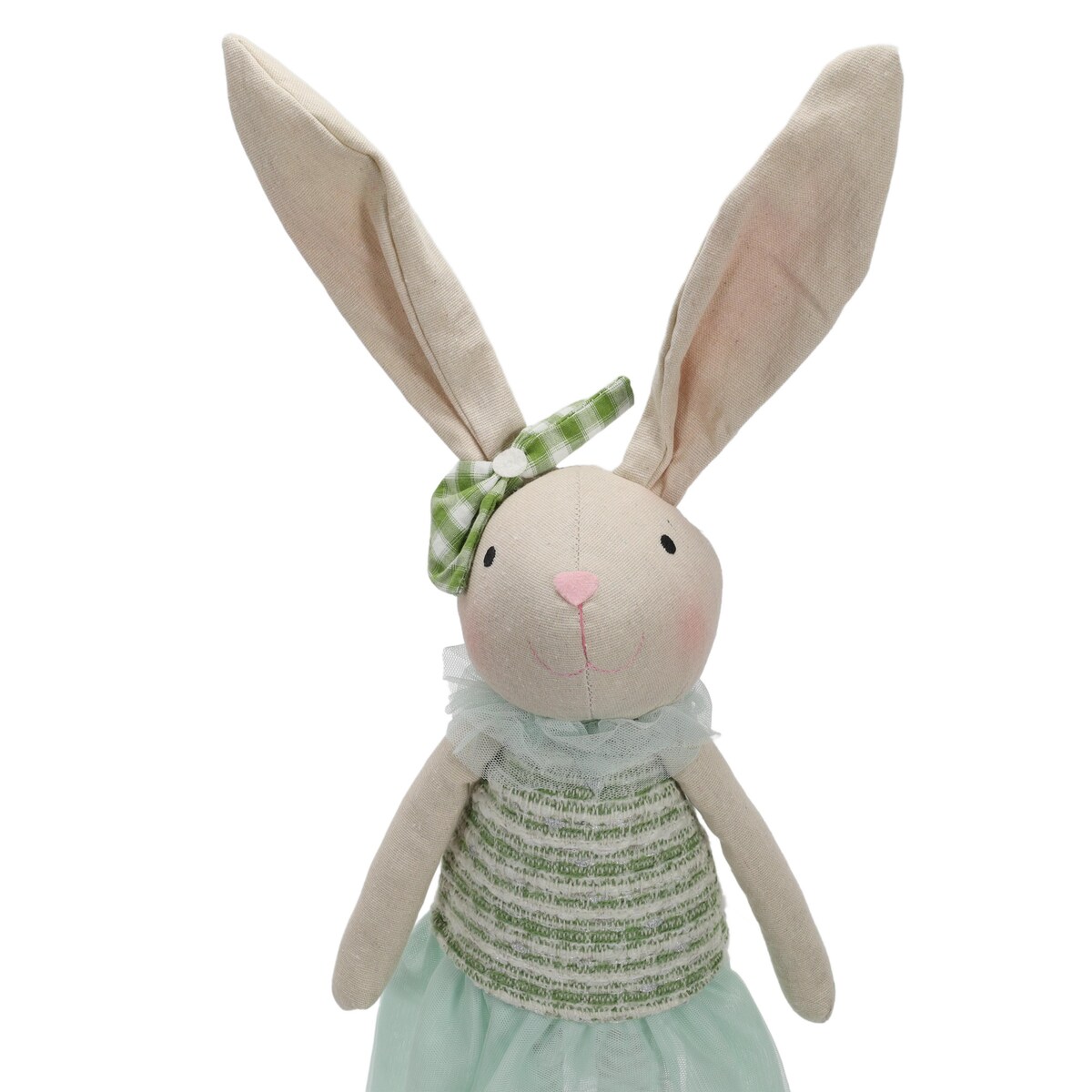 Figurka dekoracyjna królik z wyciąganymi nogami, 85 cm