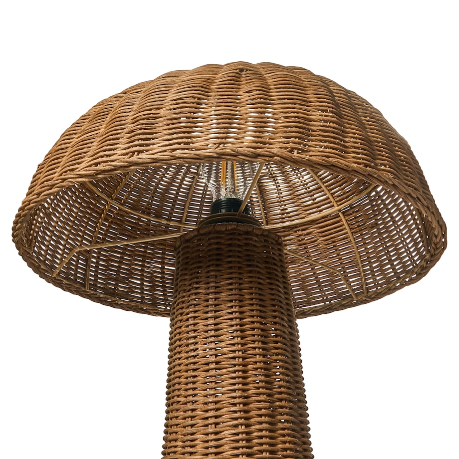 Lampa podłogowa ALERO Rattan Naturalny