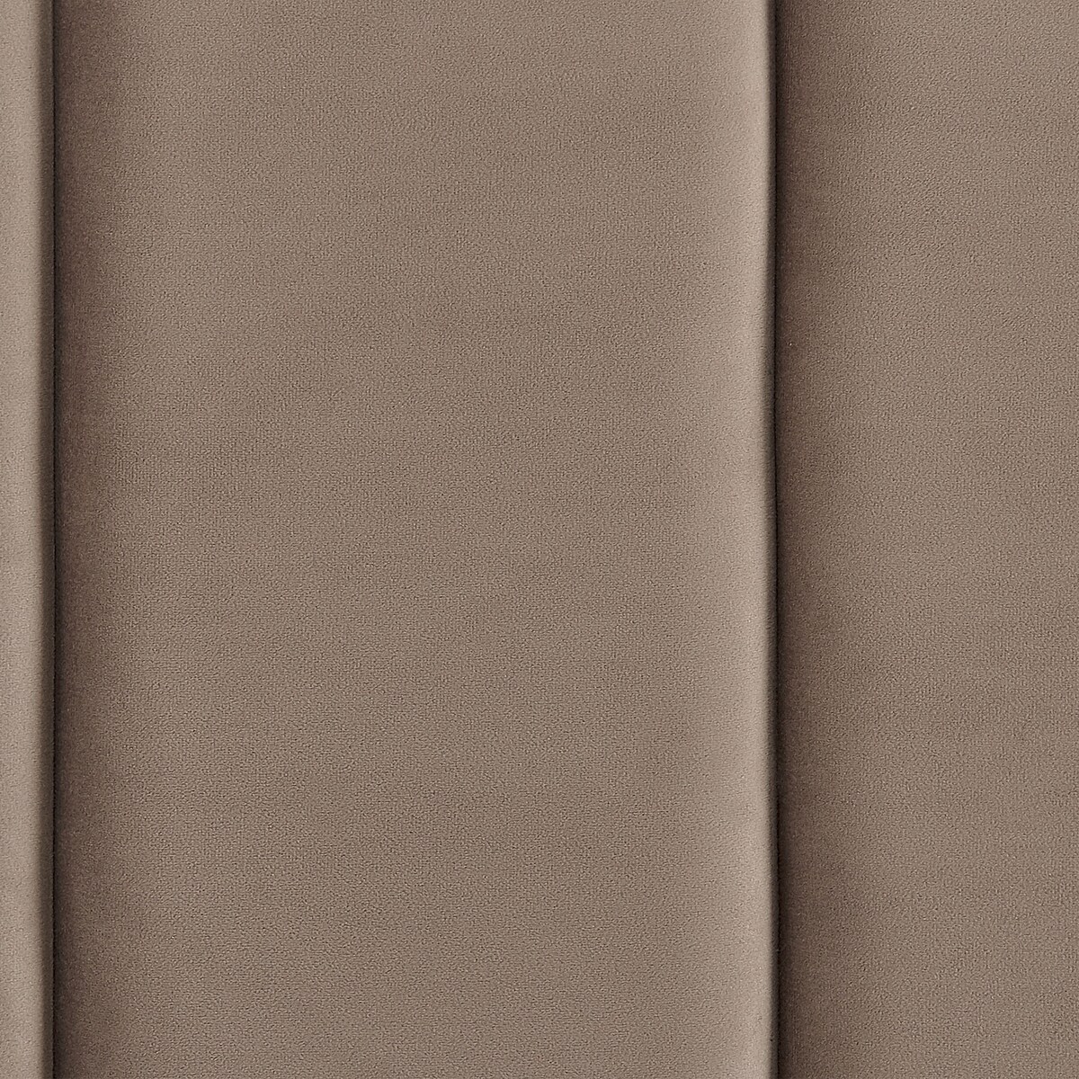 Łóżko Welur VILLETTE 160 x 200 cm Beżowoszary