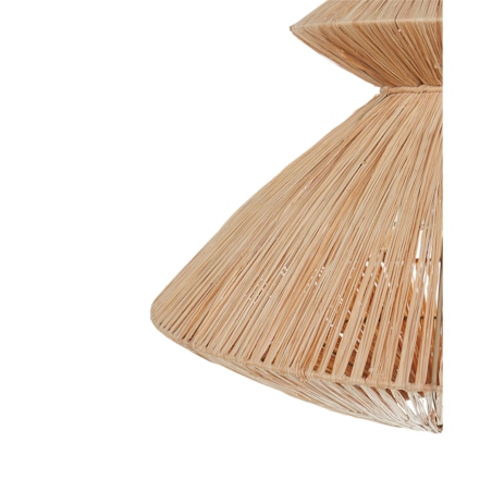 Lampa wisząca ze słomy naturalna KEDAYAN