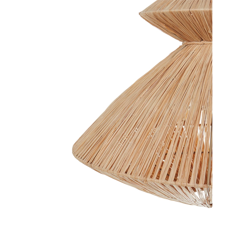 Lampa wisząca ze słomy naturalna KEDAYAN