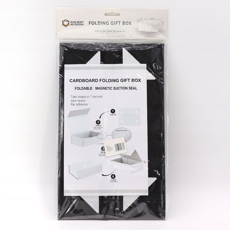 Płaskie Pudełko Prezentowe Czerwone NA PAKOWANIE PREZENTU box 20x18x8cm