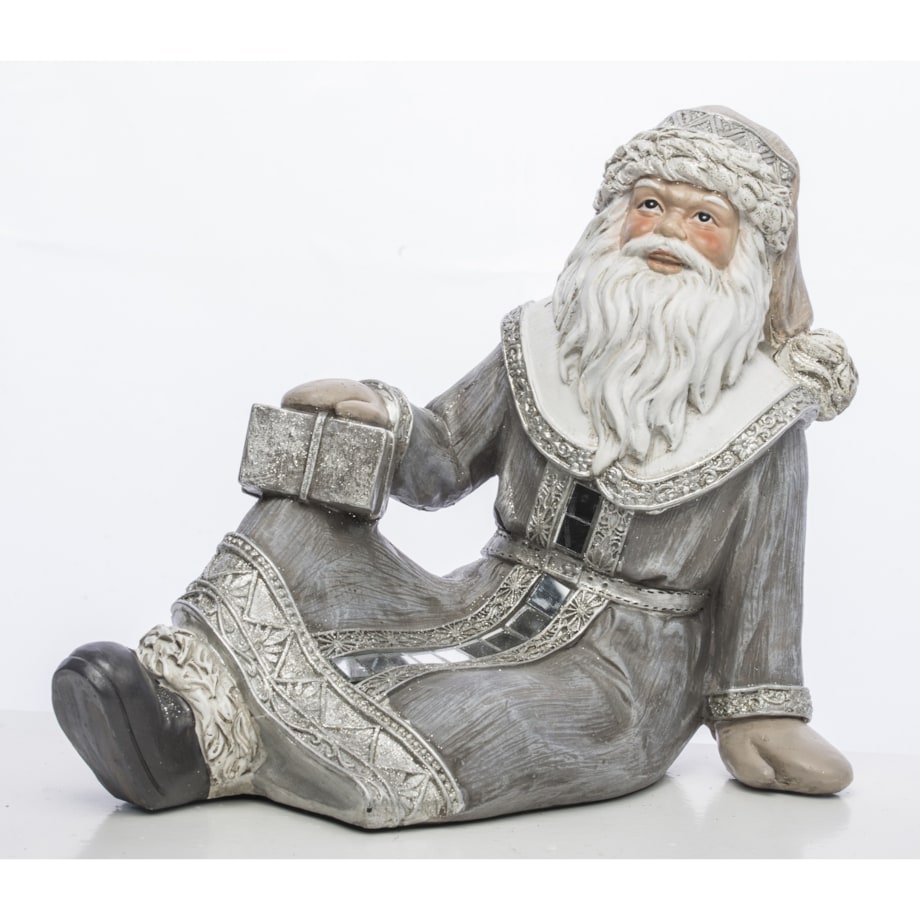 Figurka świąteczna Święty Mikołaj 16x20x13 cm SEDUTA