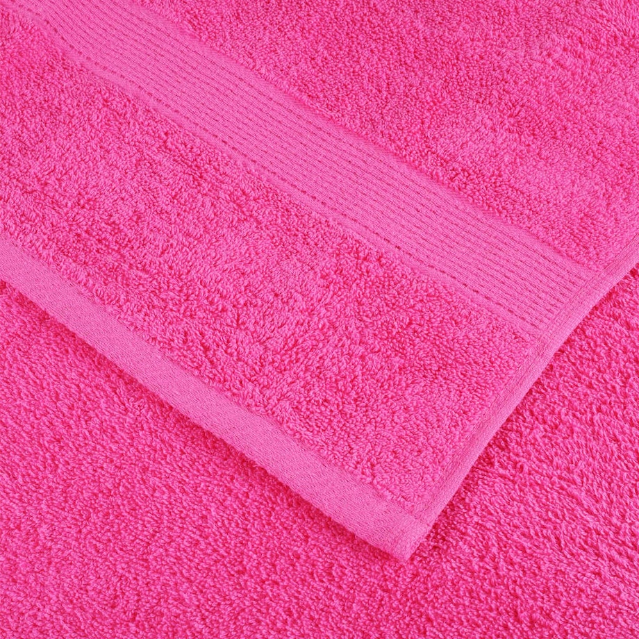 vidaXL Ręczniki premium SOLUND, 4 szt., różowe, 70x140 cm, 600 g/cm²