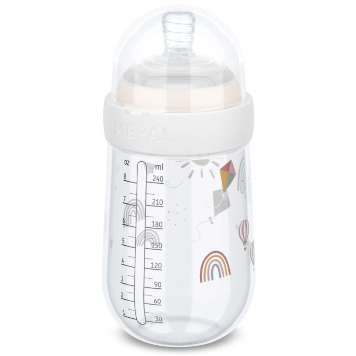 Butelka ze smoczkiem Mio 240 ml Sunshine & Rainbow 108061565245
