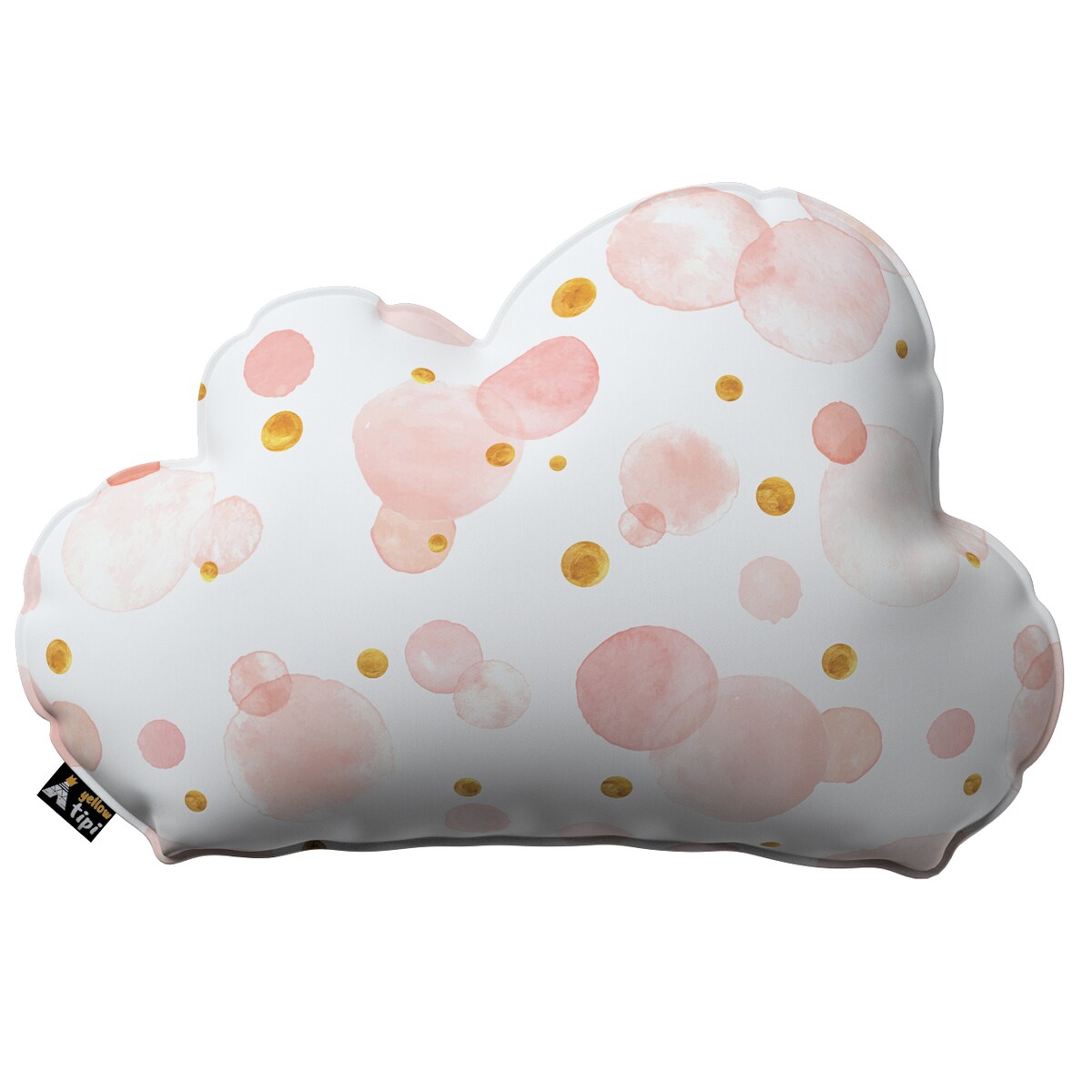 Poduszka Soft Cloud, ecru-różowy, 55x15x35cm, Magic Collection