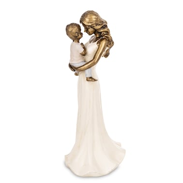Figurka Mama z małym dzieckiem, 22x9x9 cm