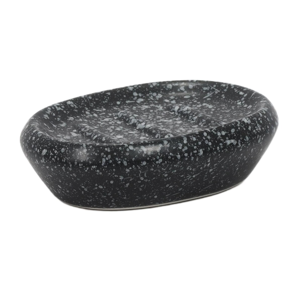 Zestaw akcesoriów łazienkowych: dozownik, mydelniczka i kubek