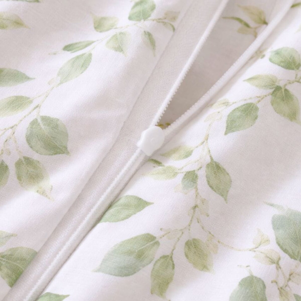 Pościel bawełniana satynowa 160x200 cm POLSKA WIOSENNE LIŚCIE