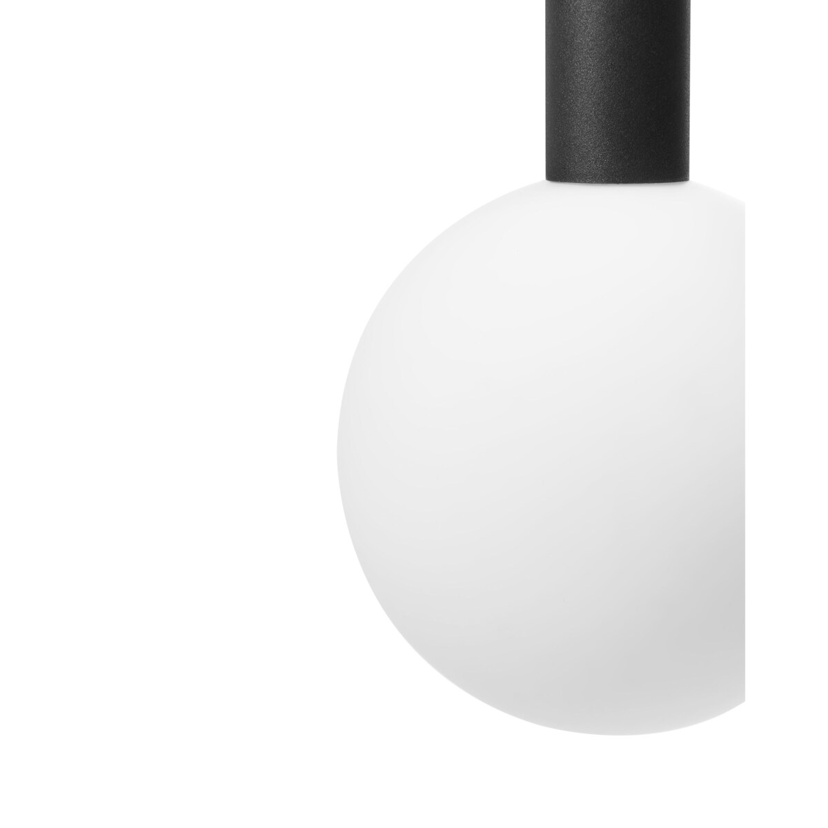 Lampa wisząca LED BOUES Metal Czarny