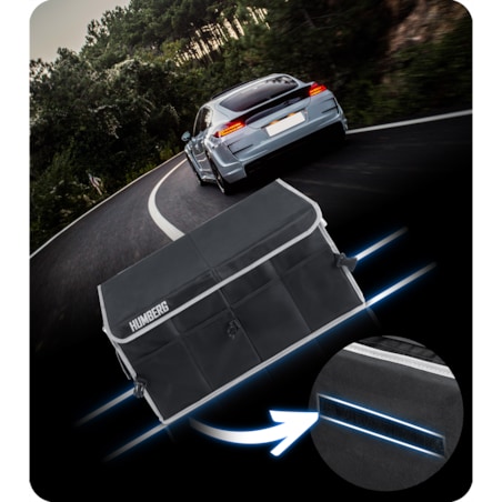 Organizer torba do bagażnika samochodu auta kufer skrzynia na rzepy Humberg