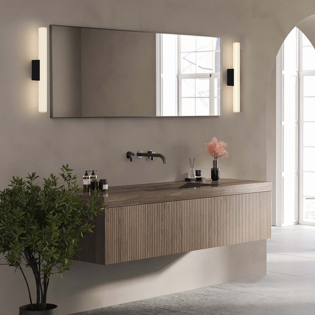 Kinkiet Light Prestige Linea transparentny LED CCT 3000K/4000K/6000K (regulowana) 1 szt.
