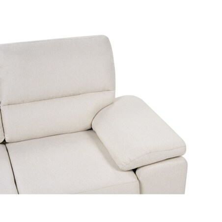 Sofa 3-osobowa jasnobeżowa VOGAR