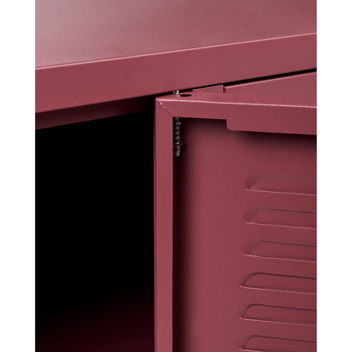 Szafka biurowa CARDIFF Metal Bordowy