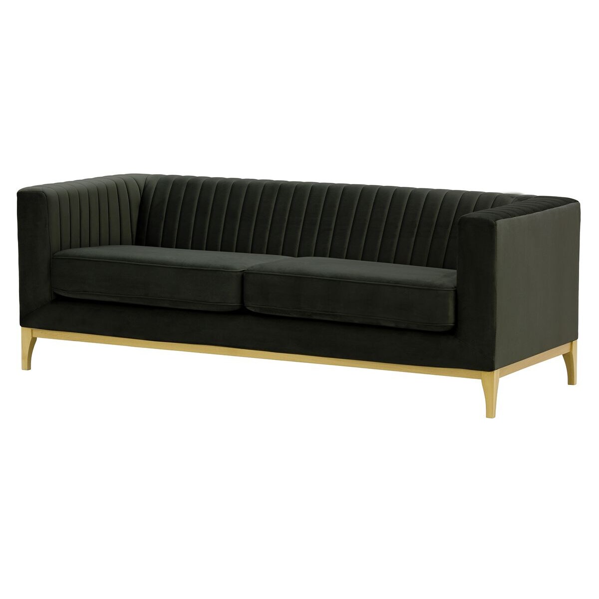 Sofa trzyosobowa Slender Wood-Velluto 20-like oak