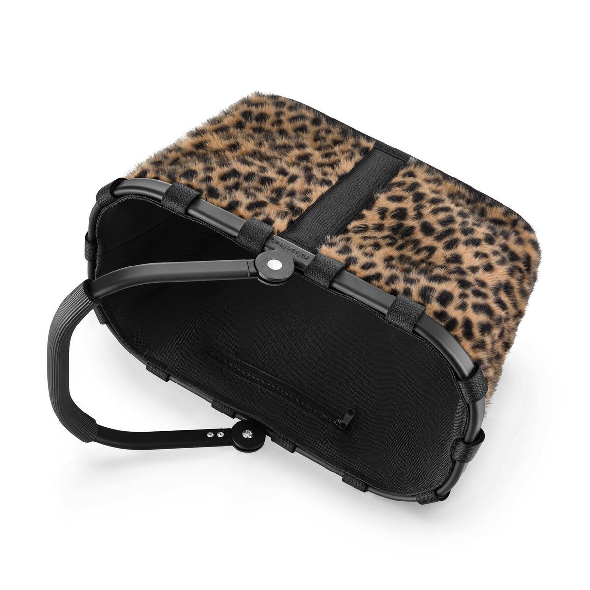 Koszyk CARRYBAG XS, leo fake fur