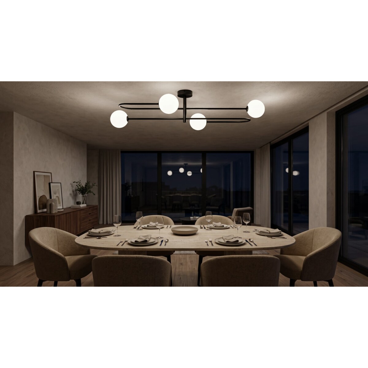 Lampa sufitowa K-5991 z serii SILA