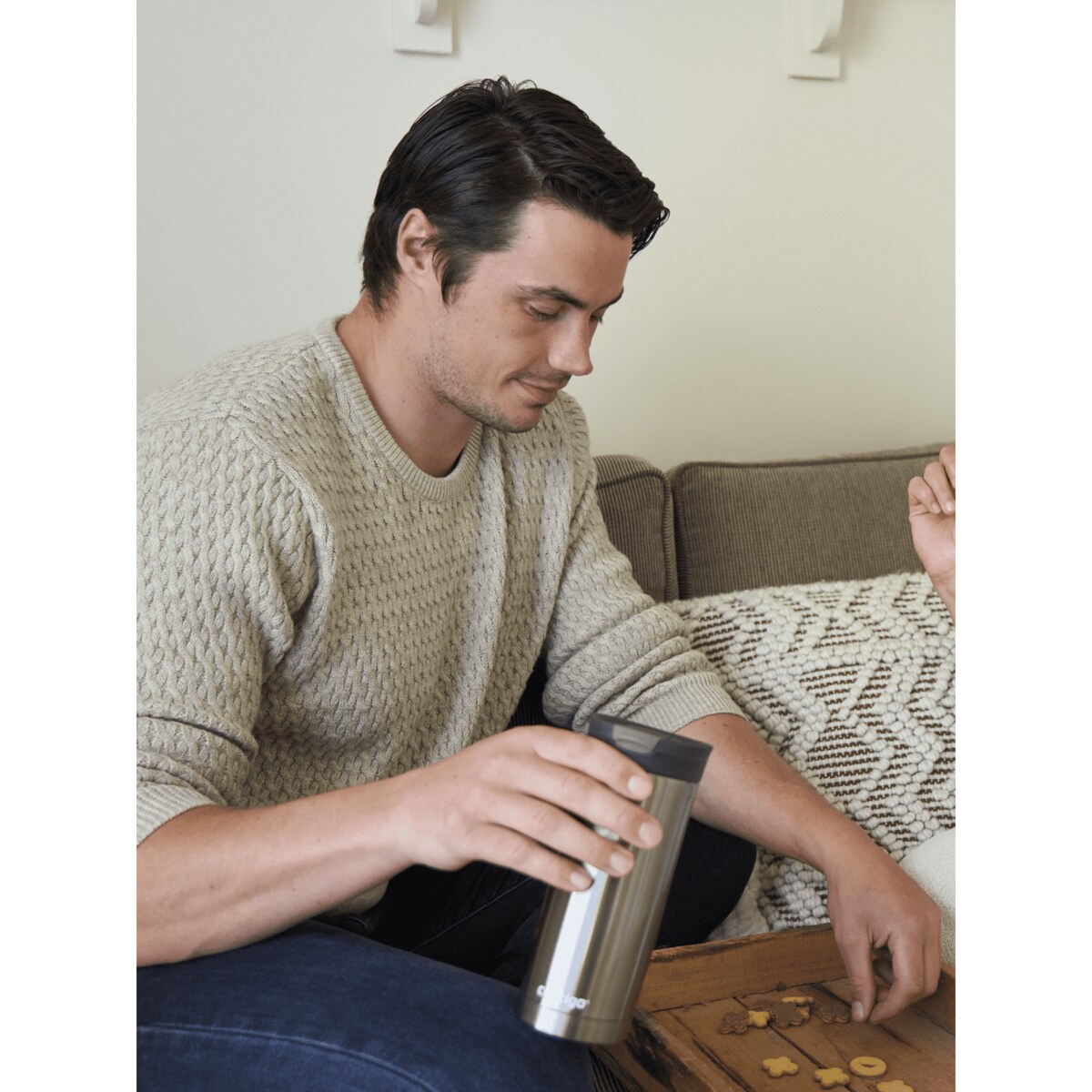 Kubek termiczny na kawę Contigo Huron 470ml - Gunmetal