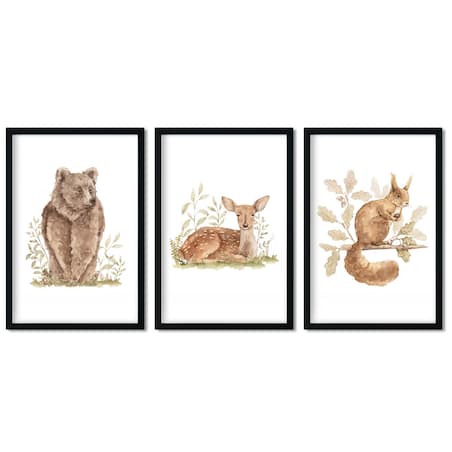 3 x plakat dla dzieci | zestaw IV 20x30