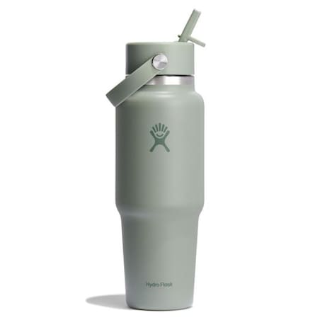 Butelka termiczna (946 ml) Wide Flex Straw Travel Bottle Agave Hydro Flask