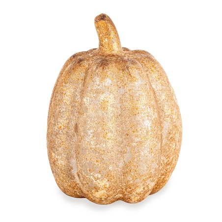 Dekoracja - dynia 21,5x16x16 cm GOGRA-2 złota