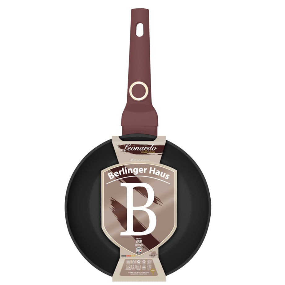 Patelnia z powłoką tytanową 20cm BerlingerHaus Leonardo BH-8022