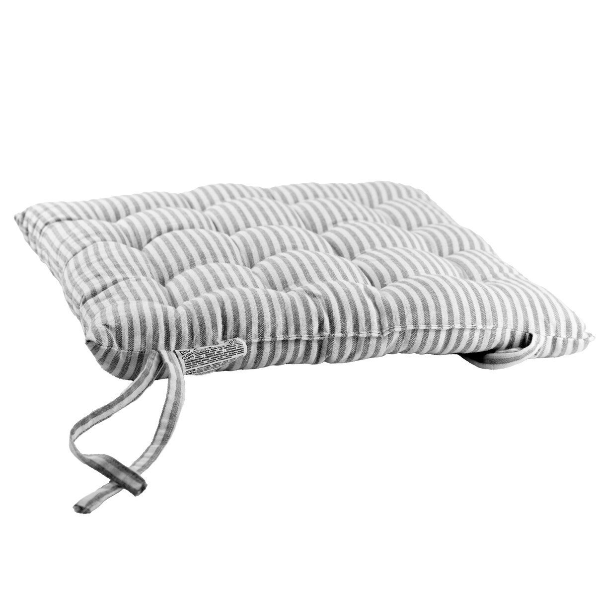 Poduszka Na Krzesło Ogrodowe Do Domu Na Taras 40X40 Cm Czarne