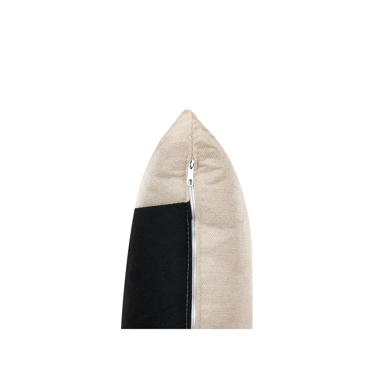 Sofa 3-osobowa welurowa beżowa MAURA