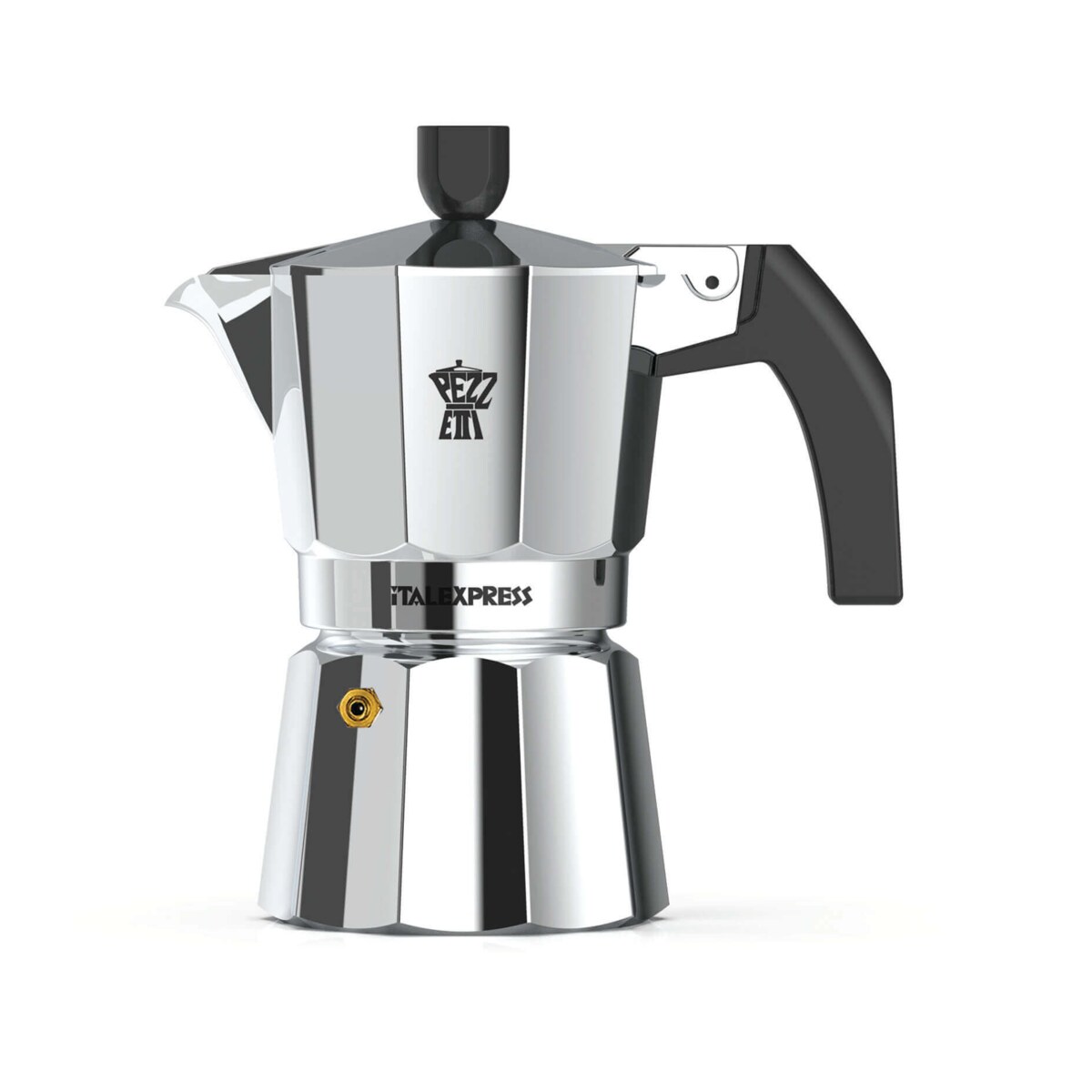 PEZZETTI ITALEXPRESS Aluminiowa kawiarka (2 filiżanki) - Srebrny